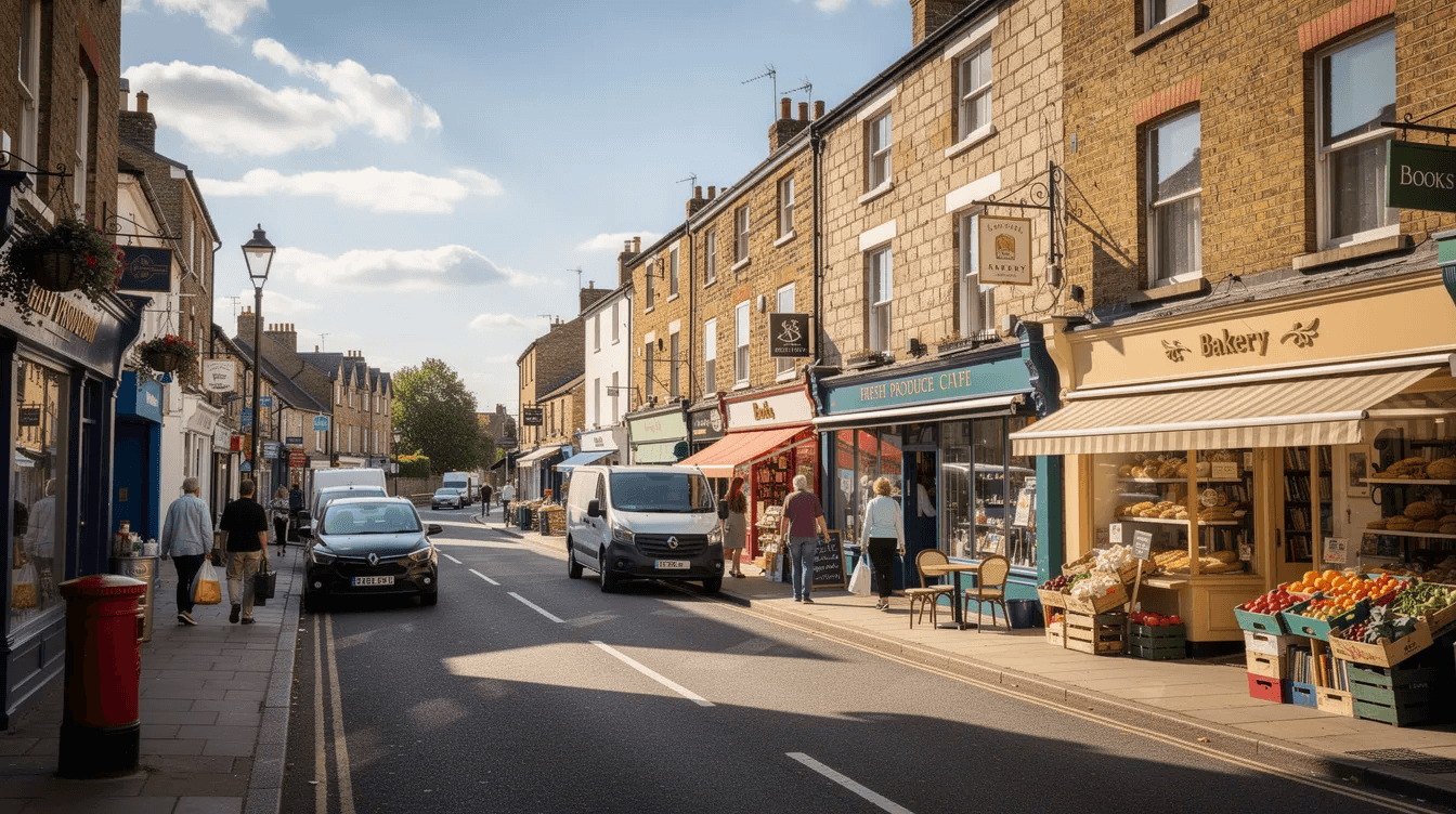 A high street business looking for a commercial mortgage with bank credit